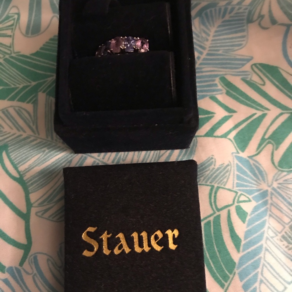 Stauer 5 stone ring - Picture 3 of 5